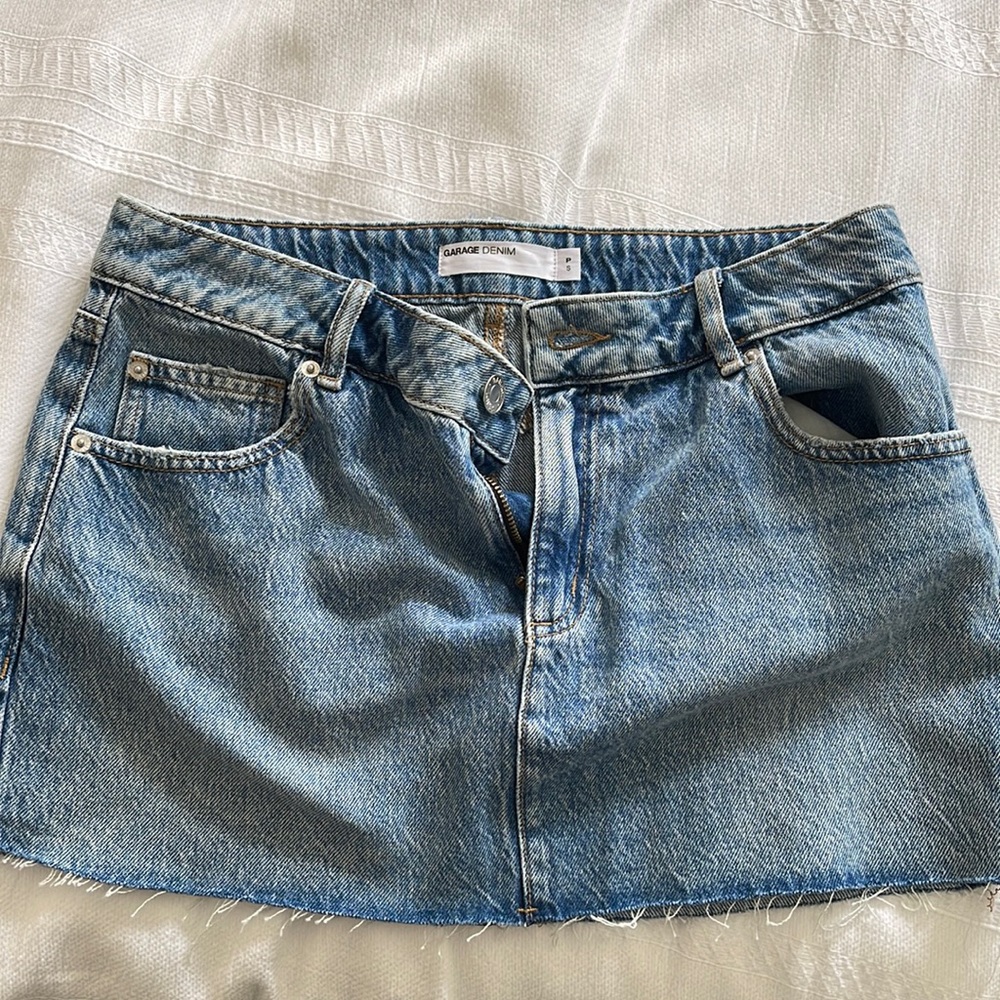 JEAN SKIRT